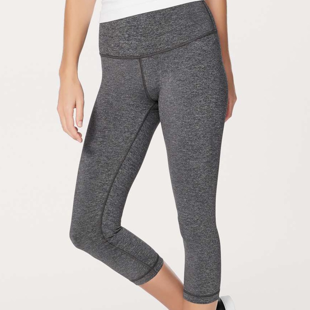 Lululemon Leggings Wunder Under Crop High-Rise
